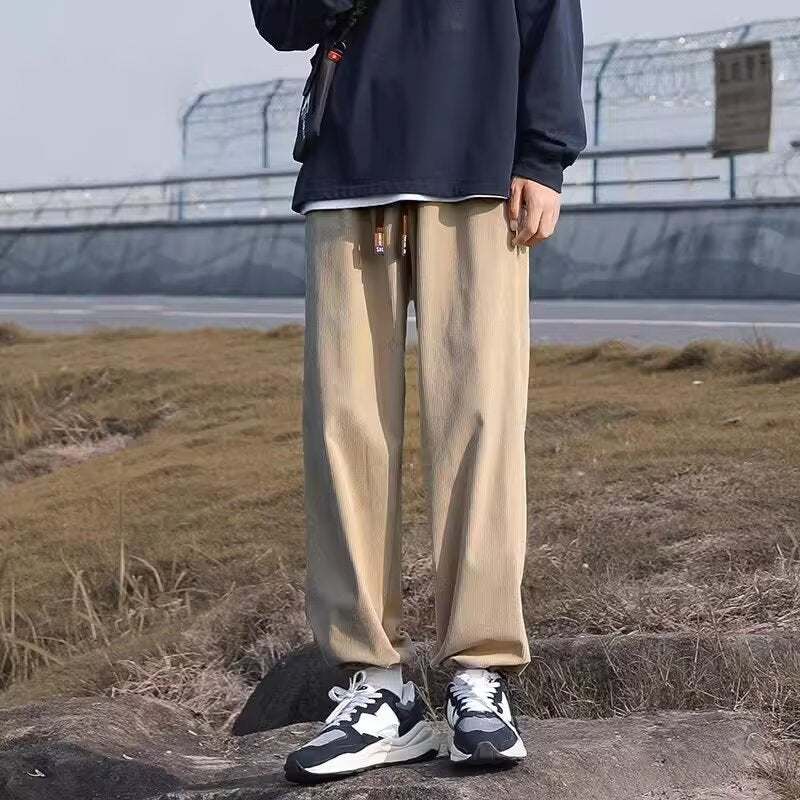 Men's Comfortable Waffle Structure Jogging Pants Mune Fashion