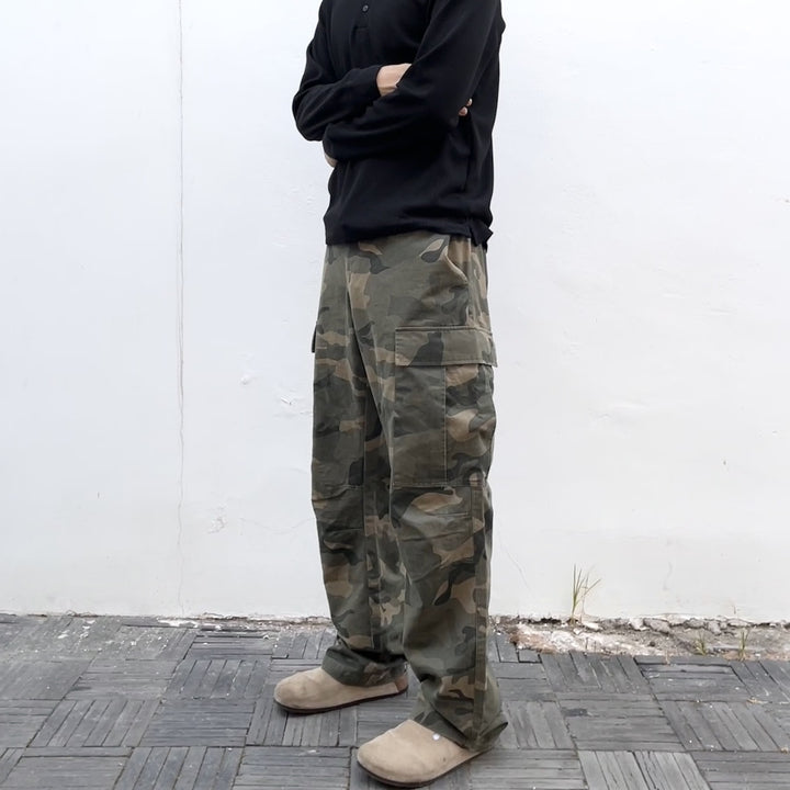 Men's Stylish Cargo Pants with Multiple Pockets Mune Fashion