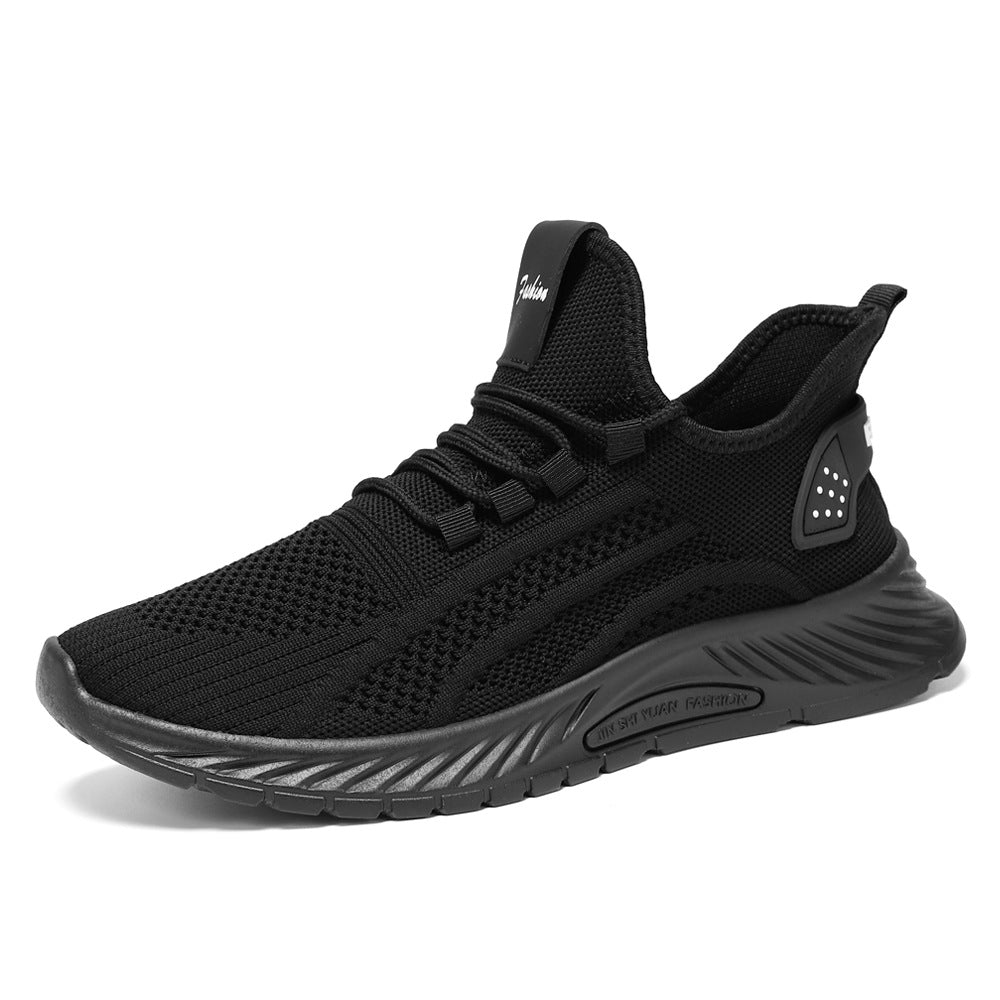 Women's seamless Flyknit comfort running shoe with elastic sock entry and reactive lightweight sole Mune Fashion