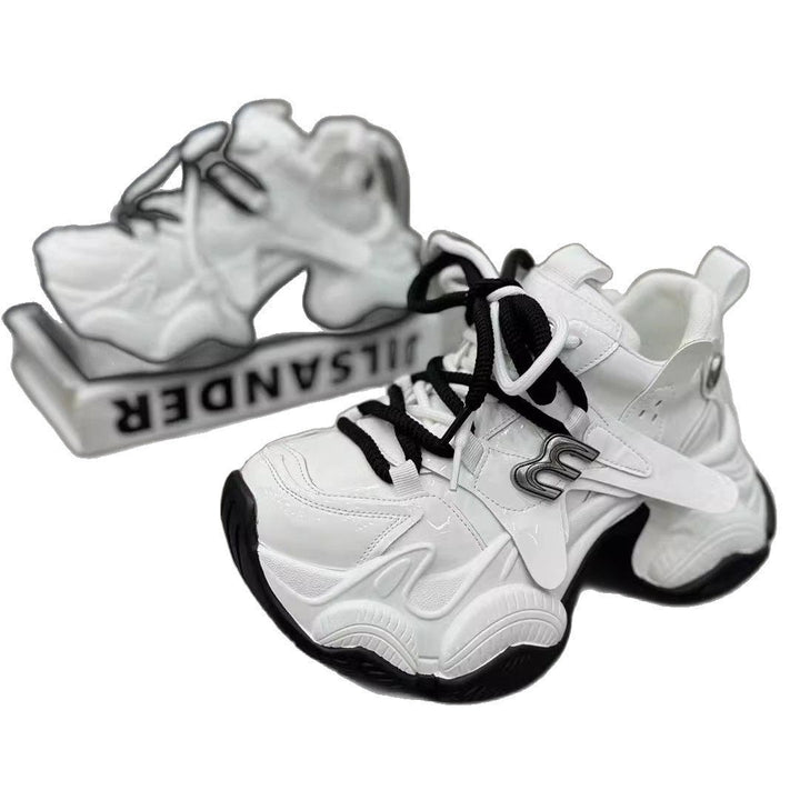 Women Trendy Chunky Sneakers with breathable mesh upper and innovative cushioning Mune Fashion