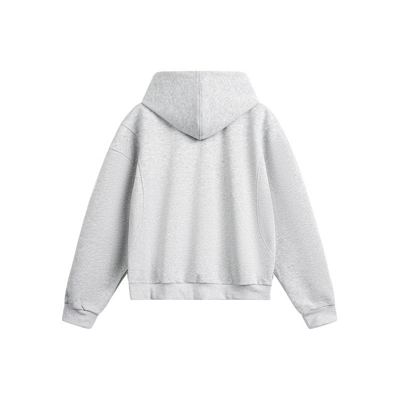 Unisex Oversize Hoodie Sweatshirt made of French Terry with raglan sleeves and two-way zipper Mune Fashion