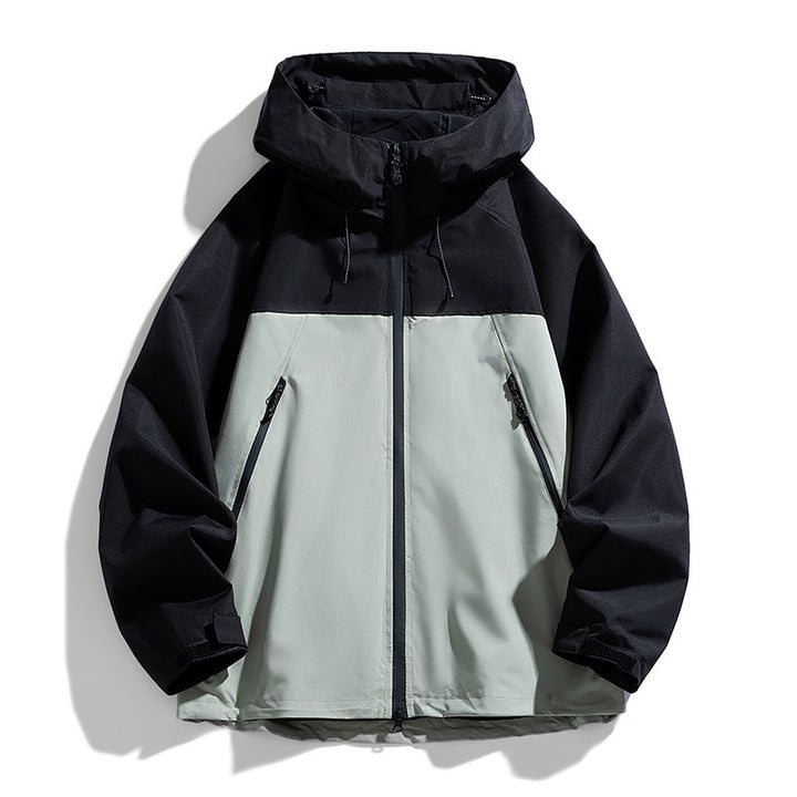 Men's Breathable Wind and Waterproof Outdoor Jacket Mune Fashion