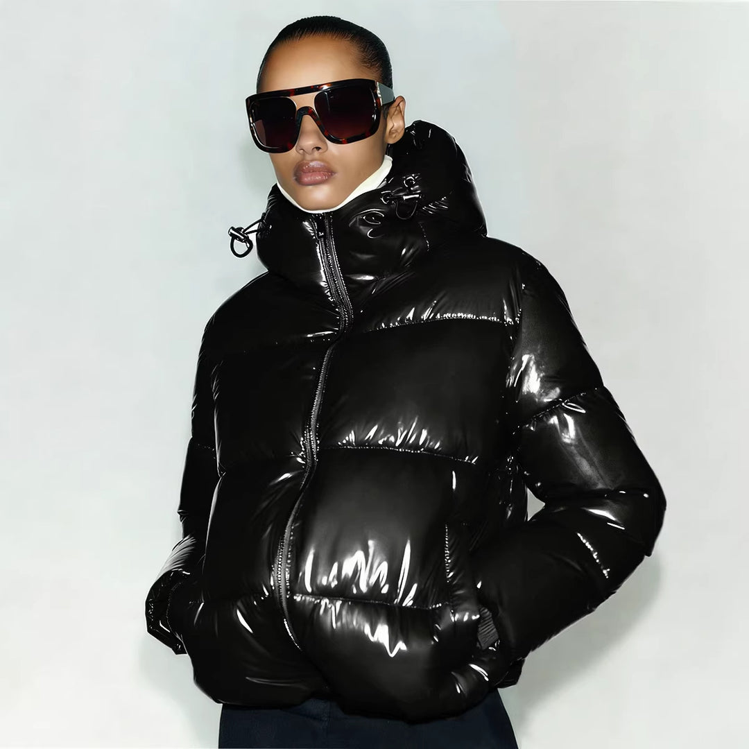 Women Stylish Down Jacket with Hood