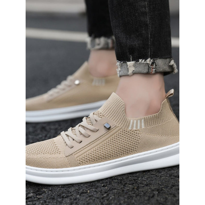 Men's Breathable Sneakers with Elastic Lacing System Mune Fashion