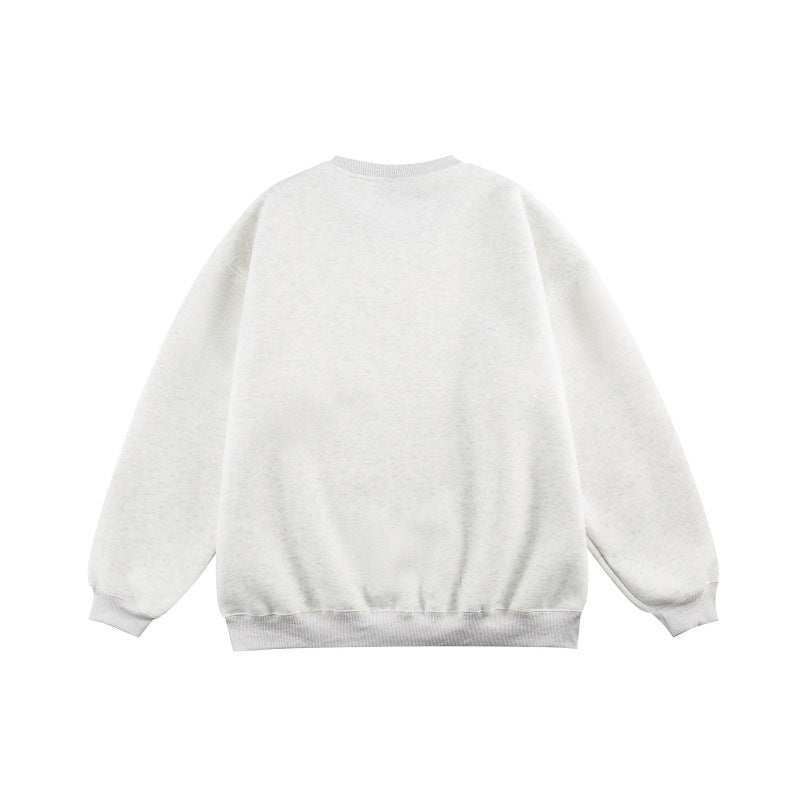 Unisex Oversize-Cuddle-Sweatshirt with large typography print and soft fleece lining Mune Fashion