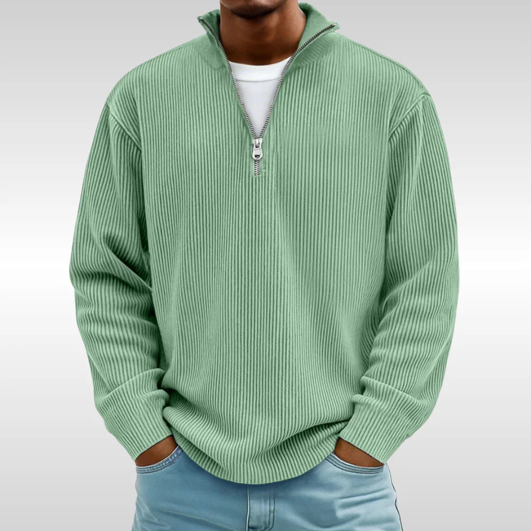 Men's Fashion Zip Sweater
