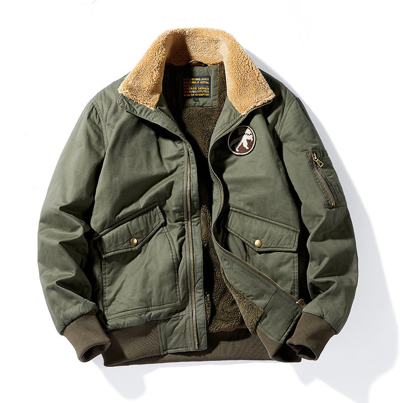 Men's Fashion Transitional Jacket with Fleece Lining Mune Fashion