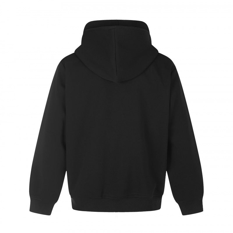 Unisex Boxy Hoodie Jacket in Minimal Style with Two-Way Metal Zipper and Concealed Side Seam Pockets Mune Fashion