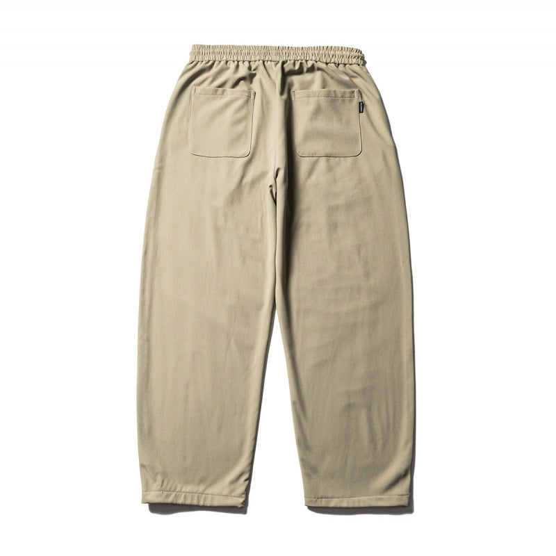 Men's Casual Jogging Pants with Elastic Waistband and Drawstring Mune Fashion