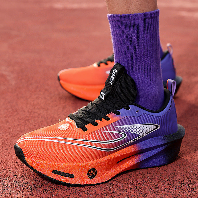 Unisex flowing Race Performance sneakers with high-profile reactive foam midsole and seamless lightweight knit upper Mune Fashion
