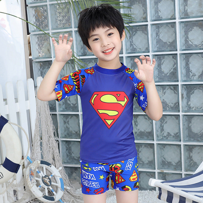 Boys UV Protection Swimsuit Mune Fashion