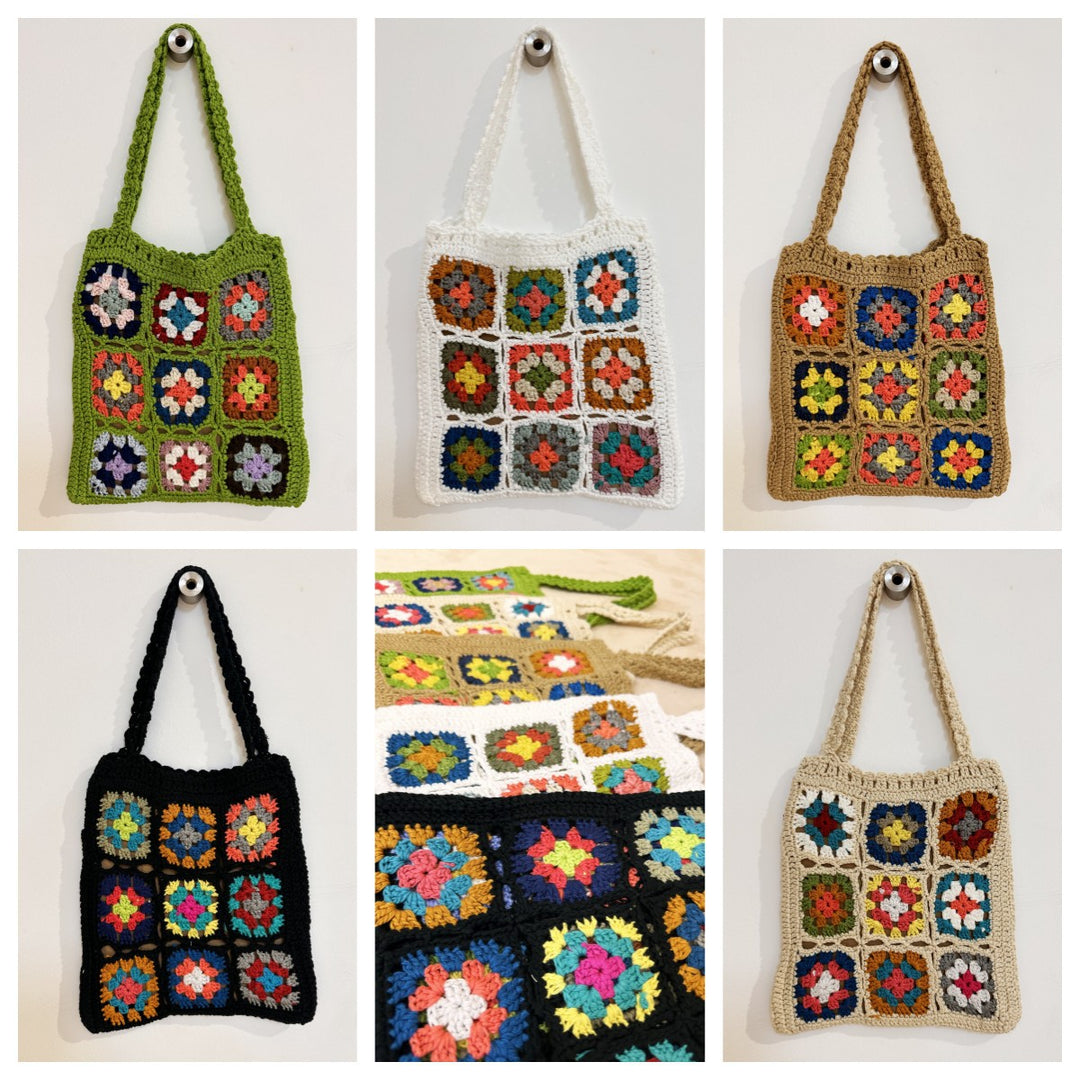 Women Handcrafted Crochet Bag Mune Fashion