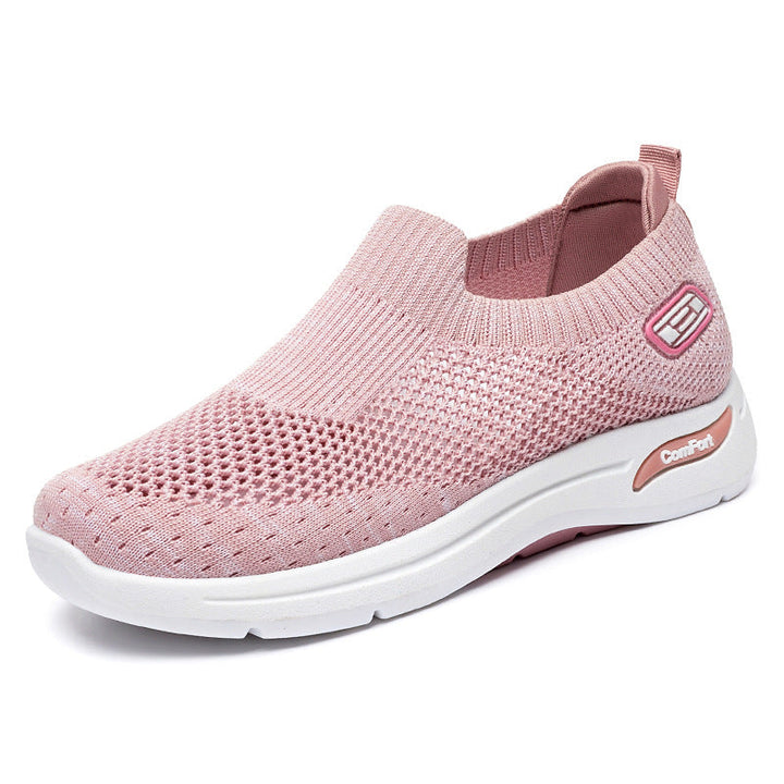 Women's Breathable Slip-On Sneakers with Soft Stretch Upper Mune Fashion