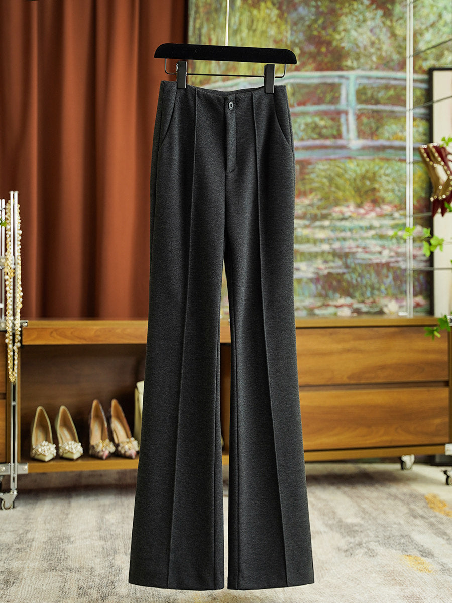 Women Stylish, Wide Suit Pants Mune Fashion