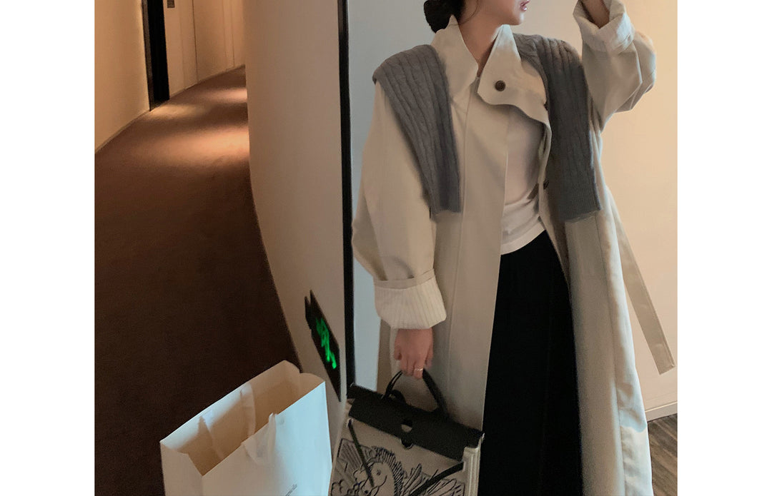 Women's Fashionable and Elegant Transitional Jacket Mune Fashion