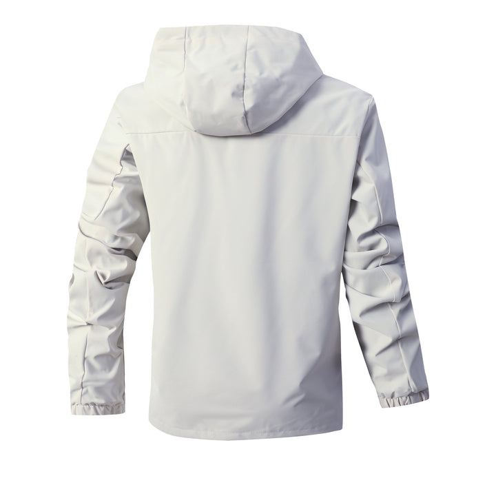 Men's Modern Urban Parka with Hood, Chest Zip and Elastic Cuffs Mune Fashion