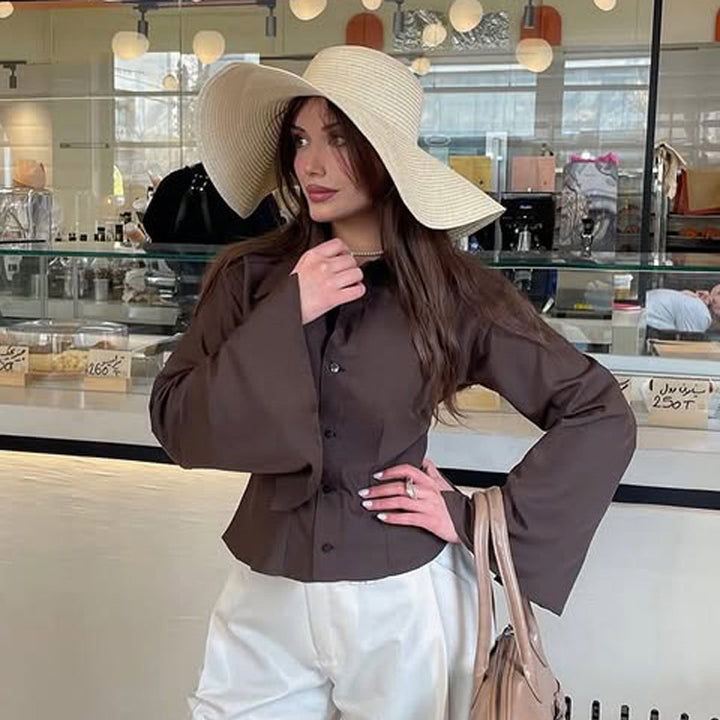 Women's Oversized Sun Hat with Wide Brim and Flexible Brim Mune Fashion