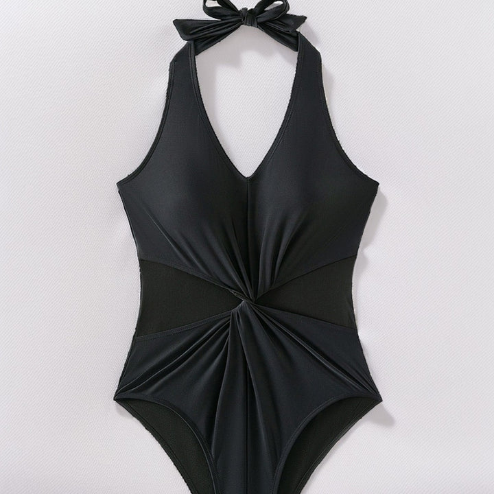 Women's sporty monokini with transparent inserts Mune Fashion