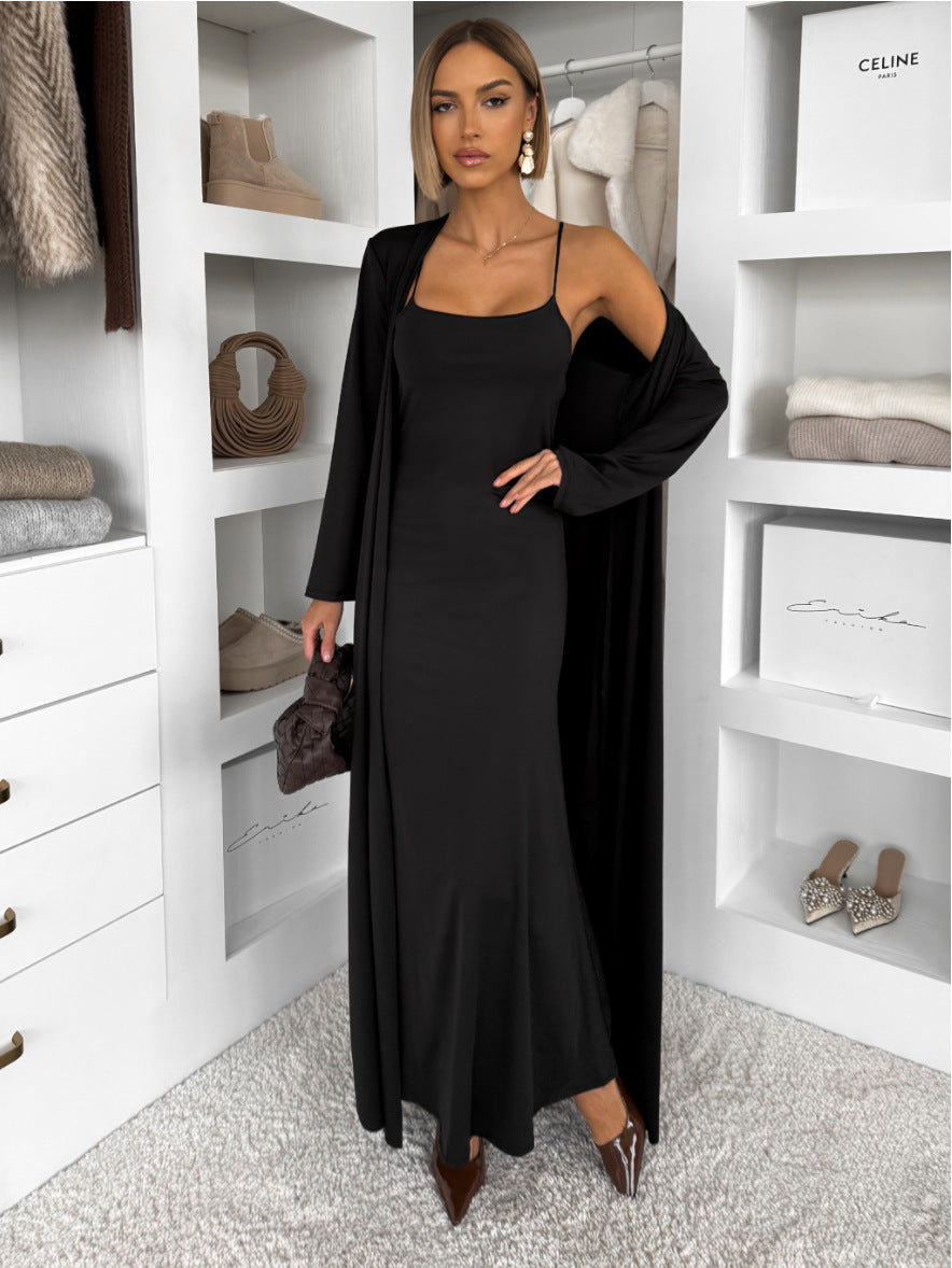 Women Long Maxi Dress with Flattering Cut Mune Fashion