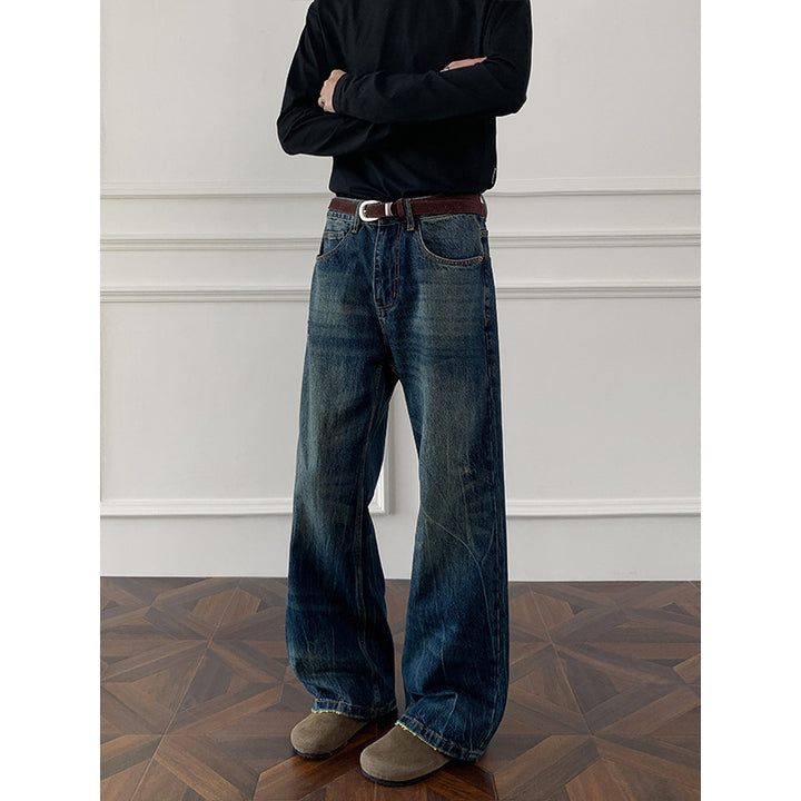 Men's Loose Denim Jeans Mune Fashion