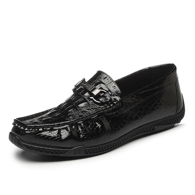 Men's Elegant Loafers with Buckle Mune Fashion