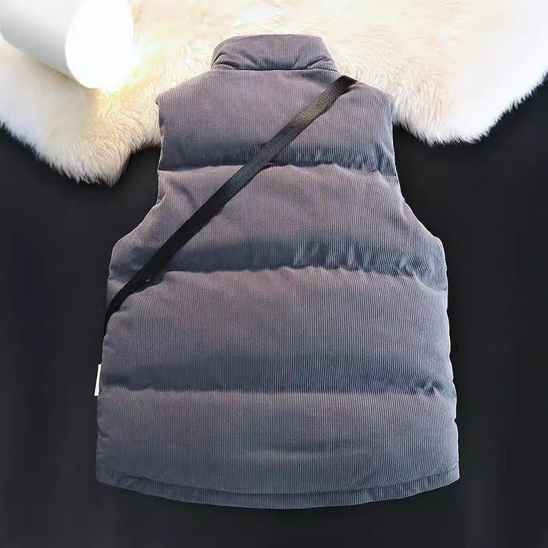 Women Cozy Padded Vest Mune Fashion