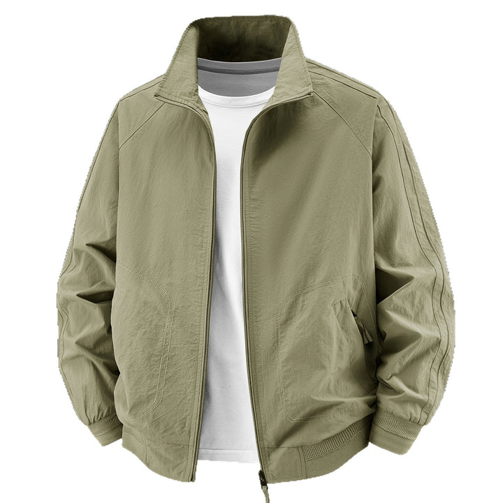 Men's leisure jacket with high collar Mune Fashion