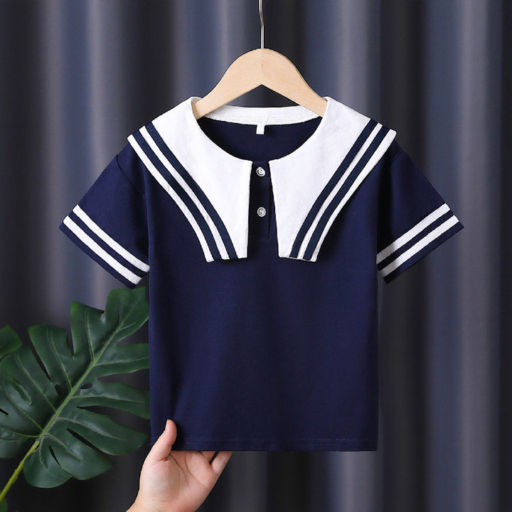 Girl Sailor T-Shirt Mune Fashion