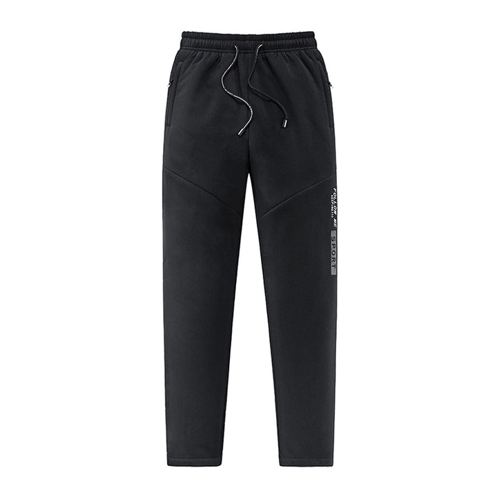 Men's Sportive Jogging Pants in Tapered Fit with Drawstring and Elastic Cuffs Mune Fashion