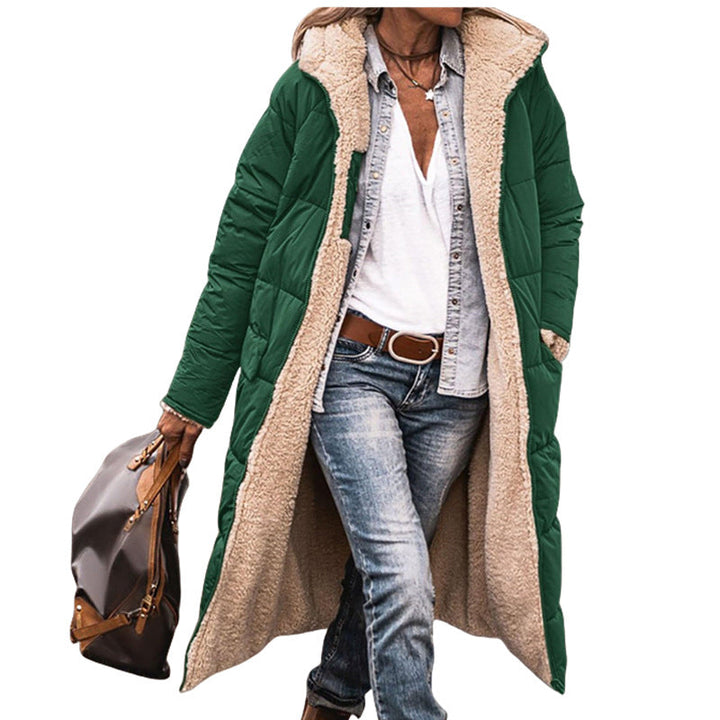 Mune | Women's long, padded winter jacket with hood and stylish cut