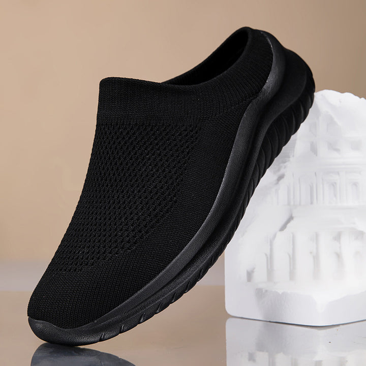 Women nan Slip-On knit trainers with sock-like shaft and ergonomic cushioning sole Mune Fashion