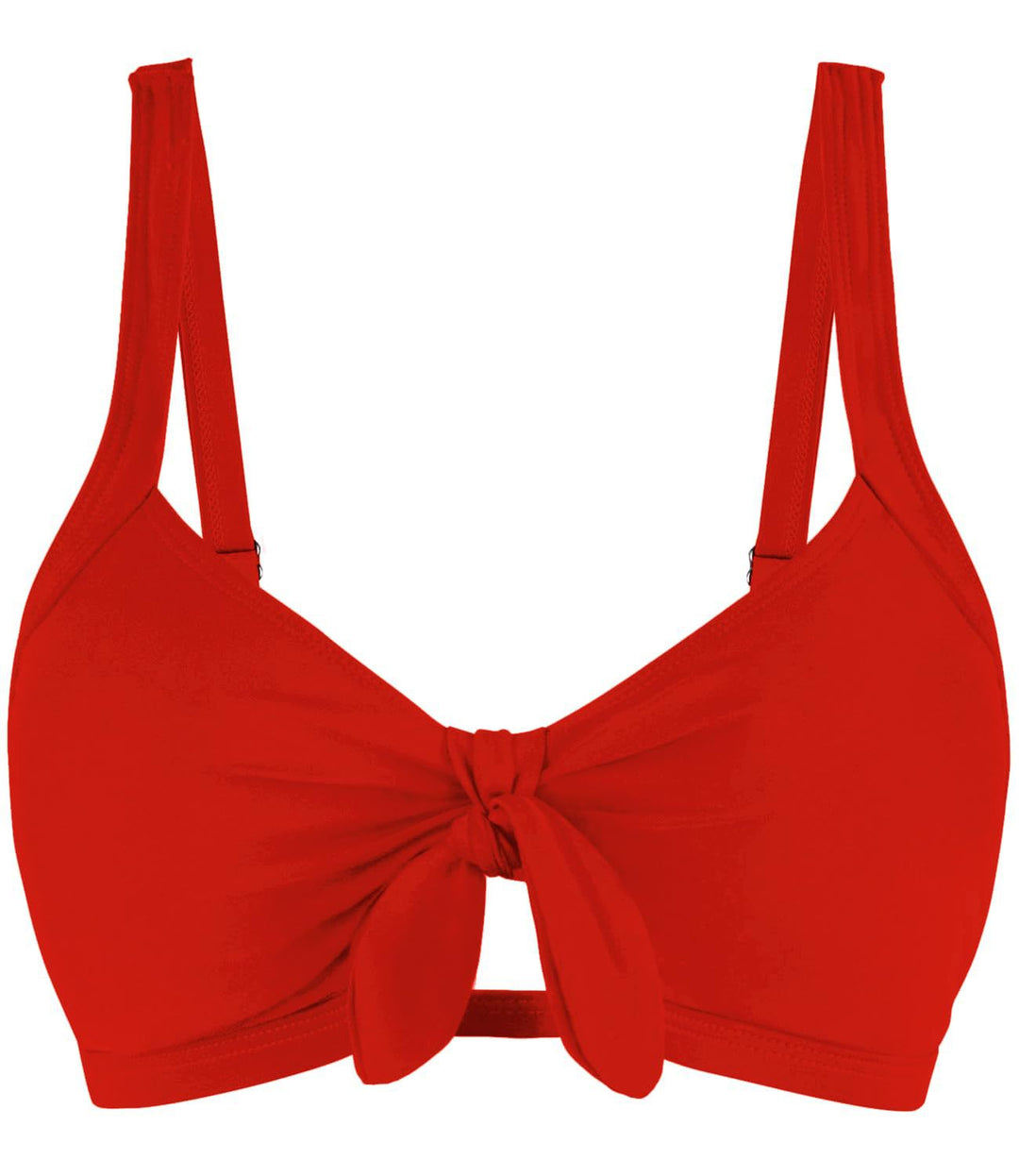 Women's Sporty Bikini Top with Stylish Knot Detail Mune Fashion