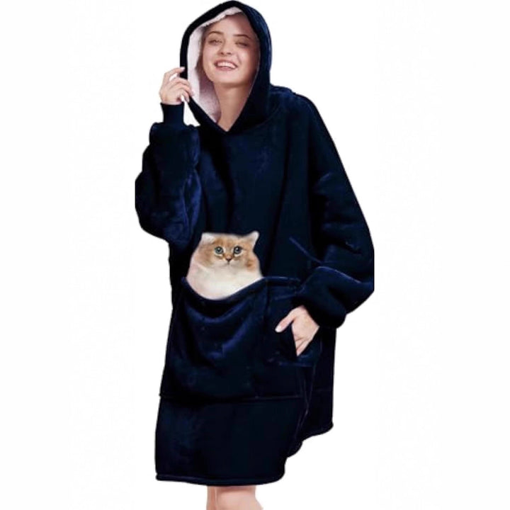 Women Cozy Hoodie Dress Mune Fashion