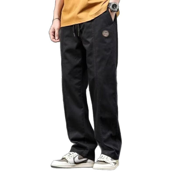 Men's Comfortable Cargo Pants with Elastic Waistband Mune Fashion