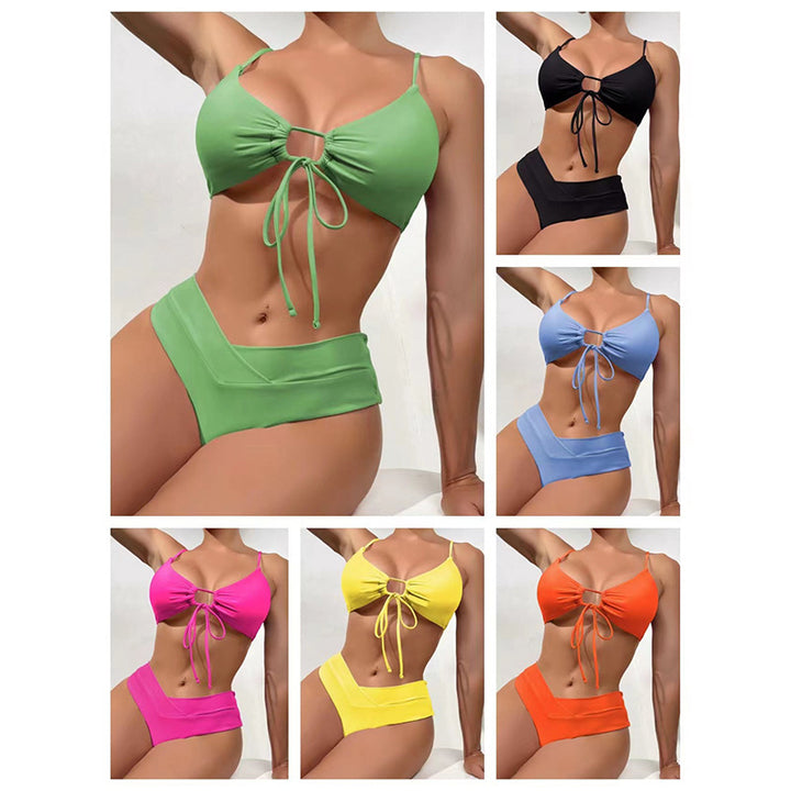 Women's Sportive Bikini Set with Adjustable Straps Mune Fashion
