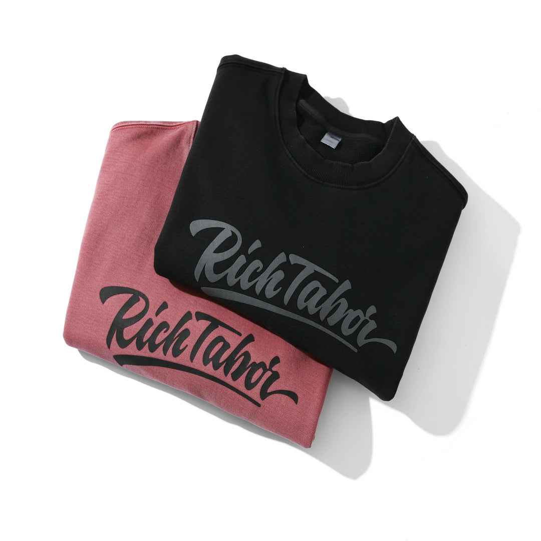 Unisex Locker cut cotton fleece sweatshirt with Script logo Mune Fashion
