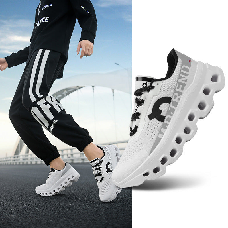 Unisex comfortable Performance running shoes with extra high cushioning and ventilated mesh upper Mune Fashion