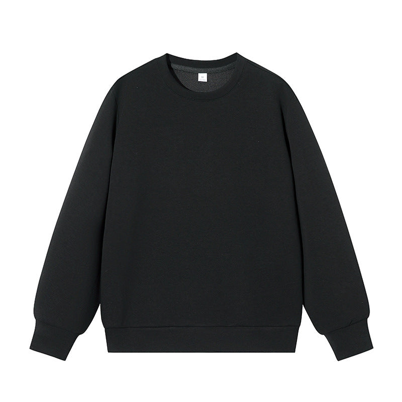 Unisex Oversize Round Neck Sweatshirt made of heavy French Terry with ribbed cuffs Drune