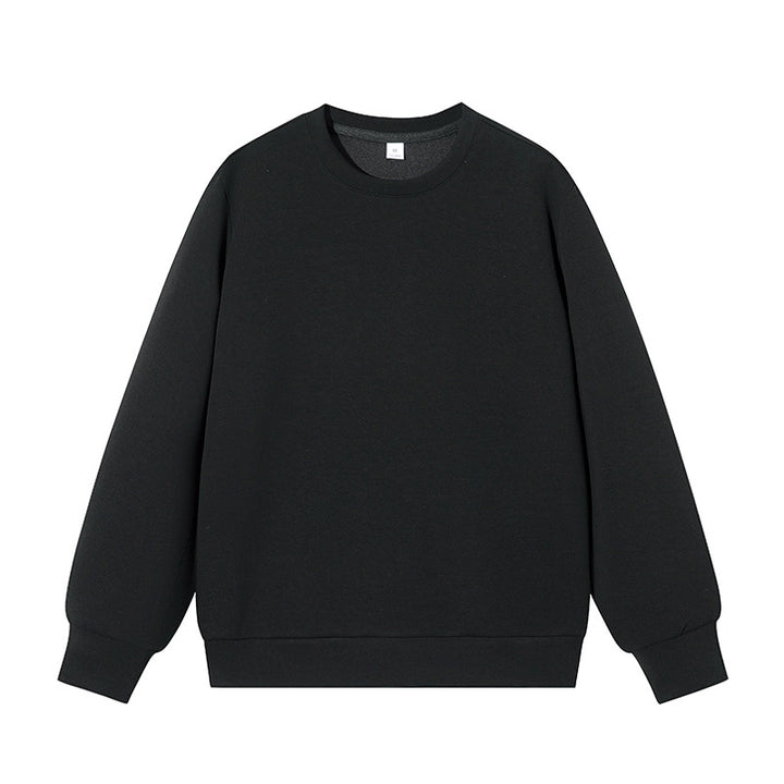 Unisex Oversize Round Neck Sweatshirt made of heavy French Terry with ribbed cuffs Drune