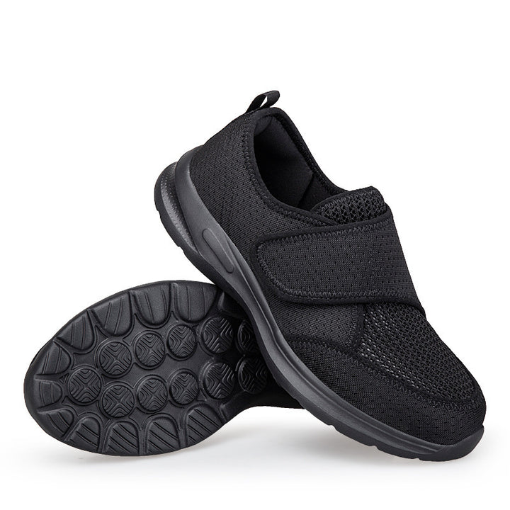Unisex nan breathable comfort half shoe with Velcro fastener and ergonomic cushioning Mune Fashion