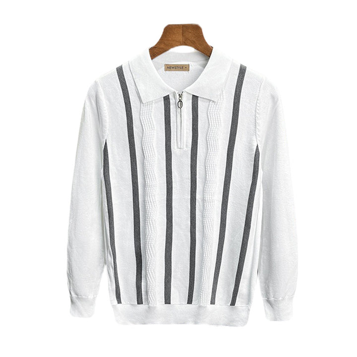 Men's trendy long-sleeve polo Mune Fashion