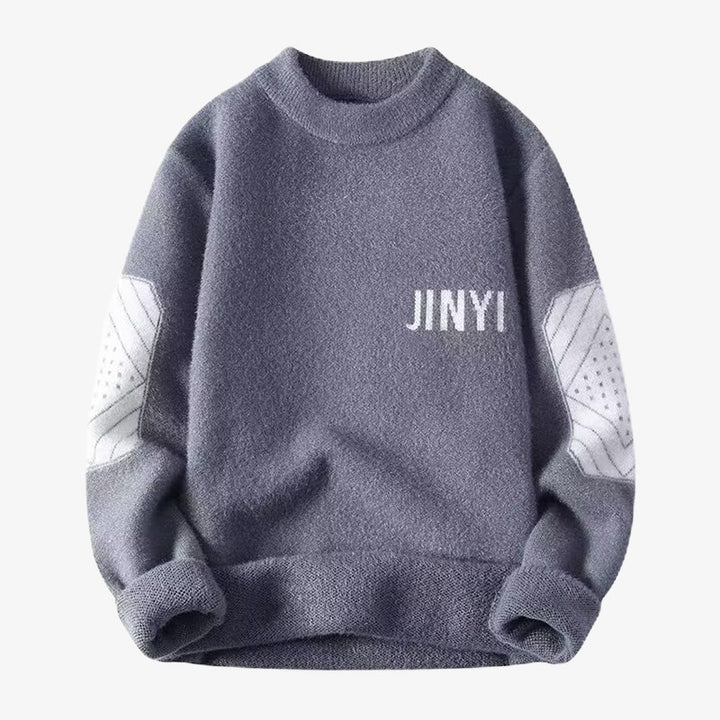 Men's Stylish Round Neck Sweater Mune Fashion