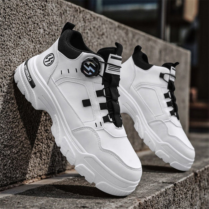 Women's trendy high-top sneakers with quick-drying upper material Mune Fashion