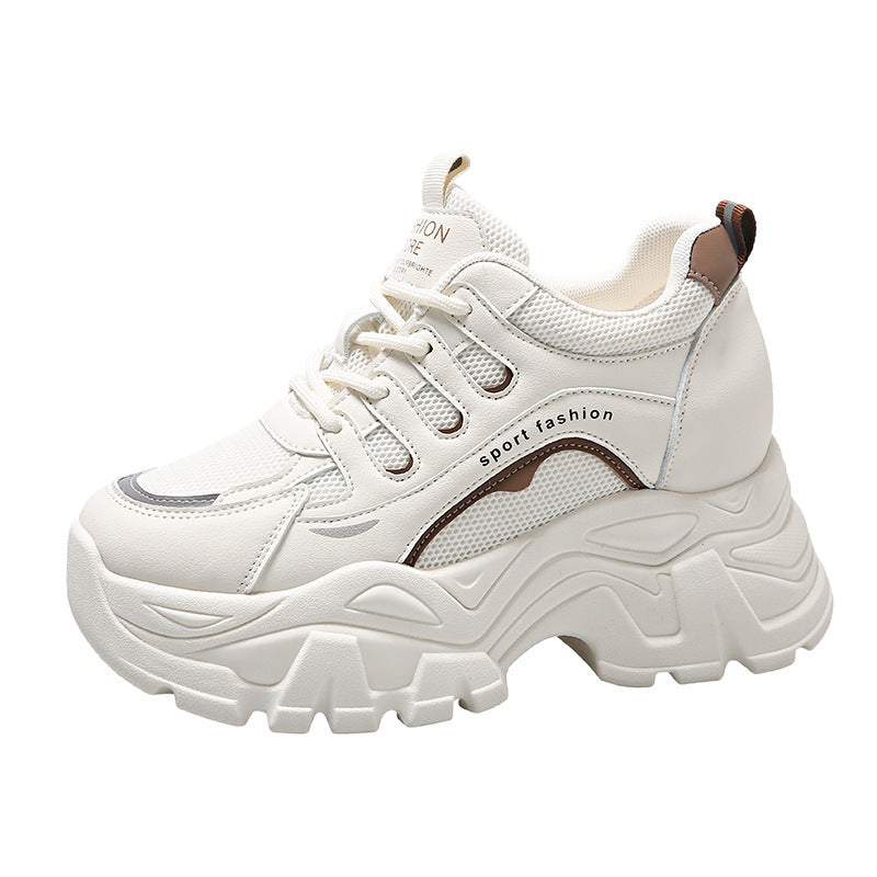 Women's Athletic Sneakers with Breathable Mesh Upper and Cushioning Sole Mune Fashion