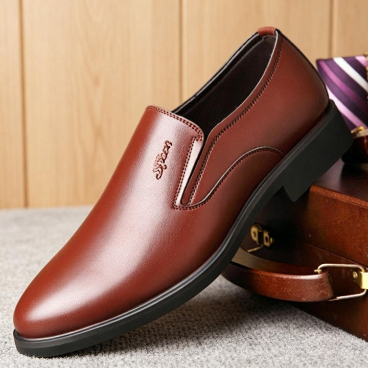 Men's Elegant Slip-On Leather Shoes Mune Fashion 1788175470
