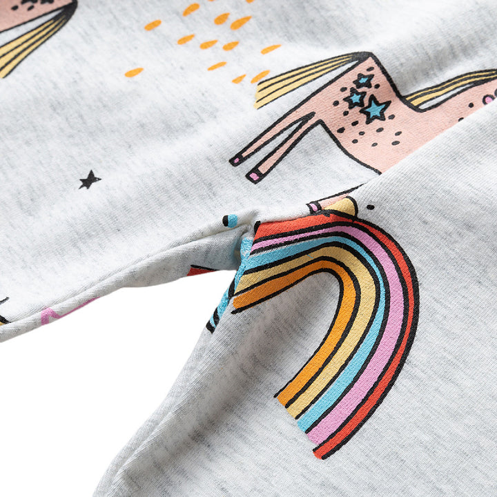 Girls leggings with enchanting rainbow and unicorn designs Mune Fashion
