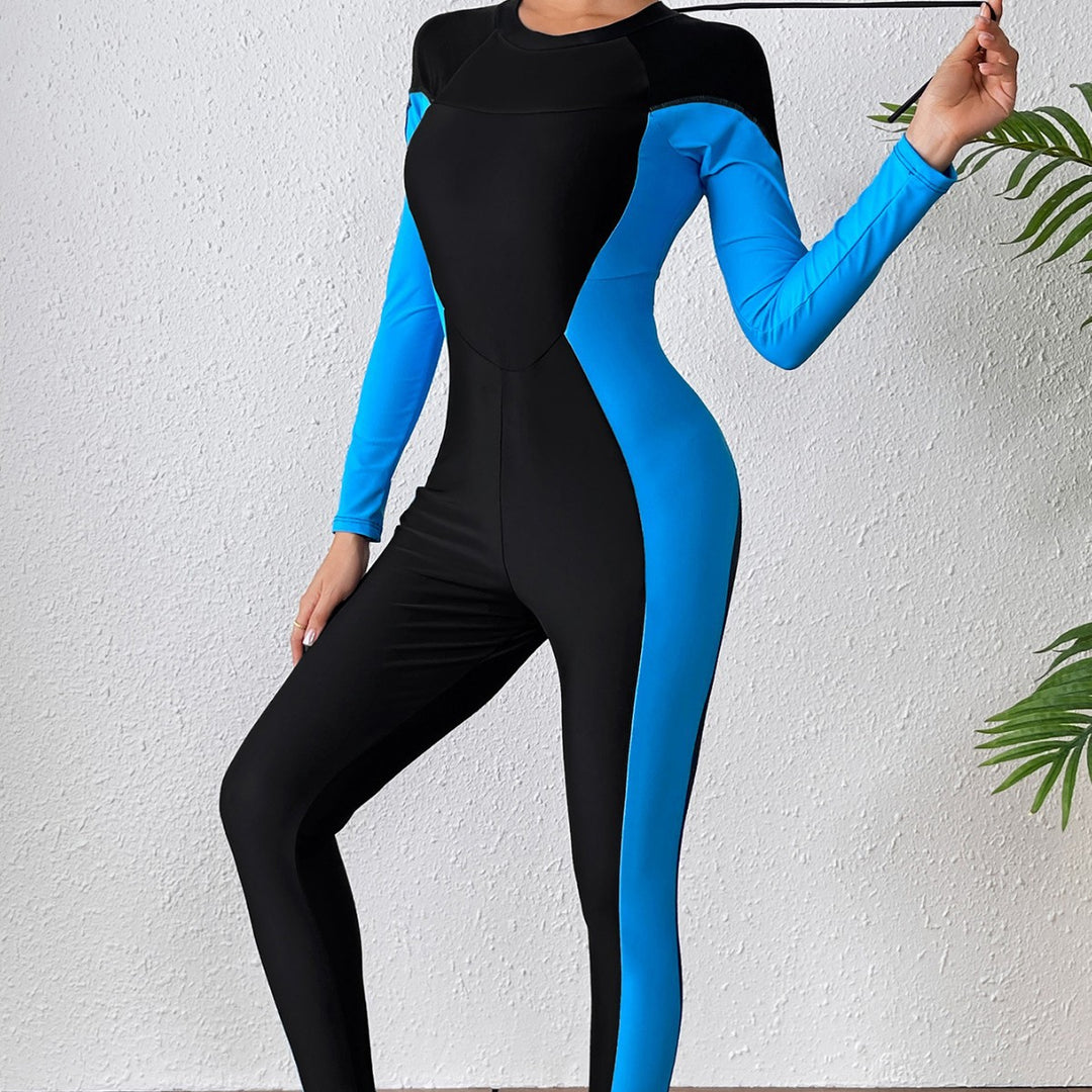 Women's Long Sleeve Neoprene Suit Mune Fashion