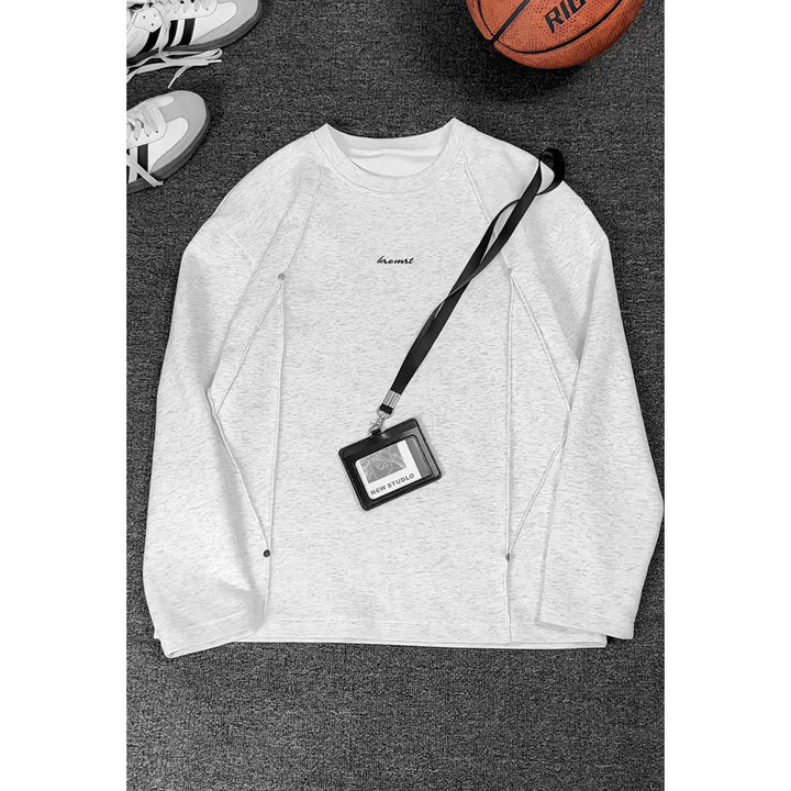 Men's Sporty Sweatshirt with Raglan Sleeves Mune Fashion