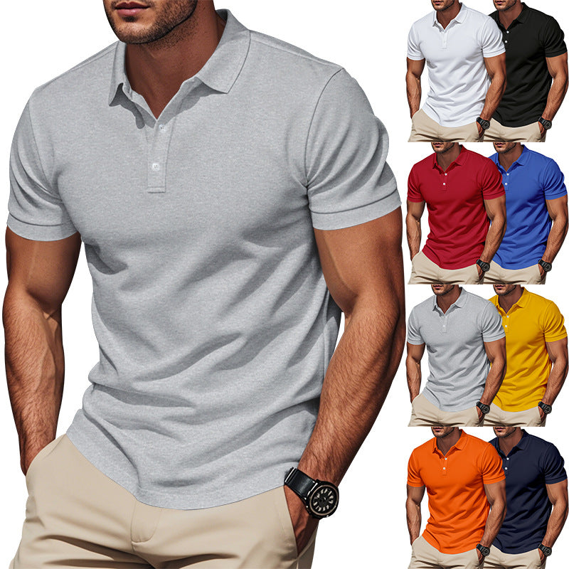 Men's classic polo shirt made of breathable cotton blend with regular fit Mune Fashion