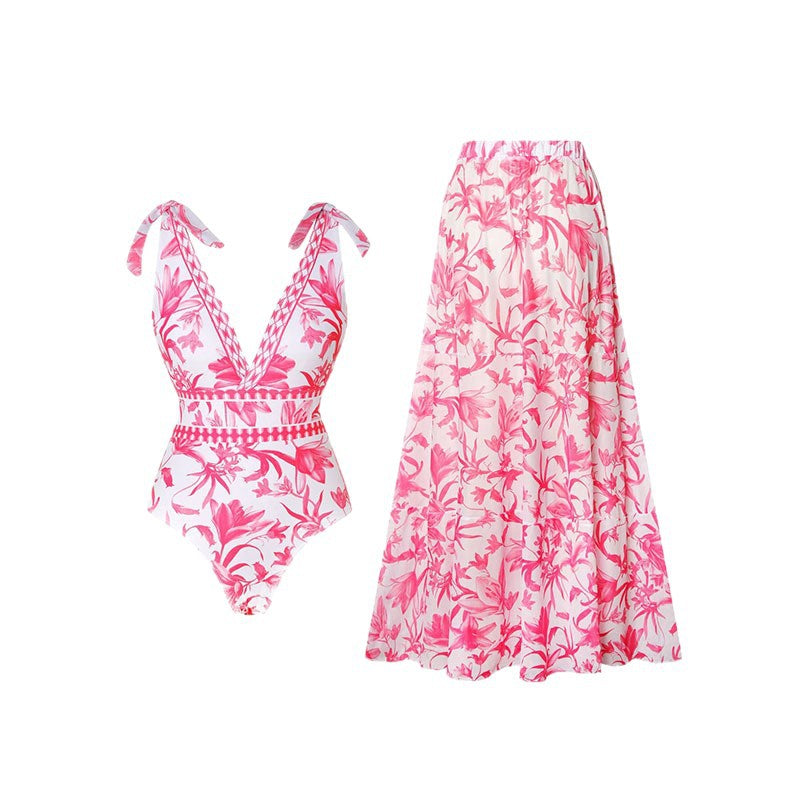 Women’s Swimwear with Elegant Maxi Skirt Mune Fashion